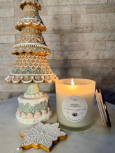 Load image into Gallery viewer, Frosted Sugar Plum Soy Candle
