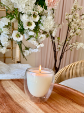 Load image into Gallery viewer, Mahoganyteakwoodsoycandle
