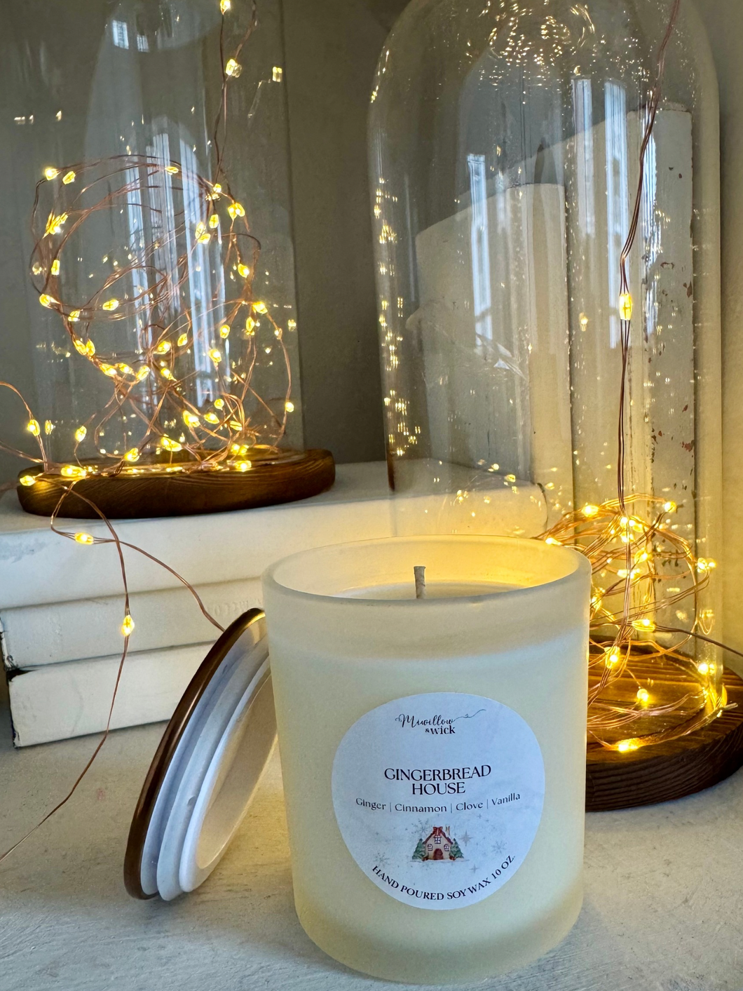 Gingerbread House Soy Candle